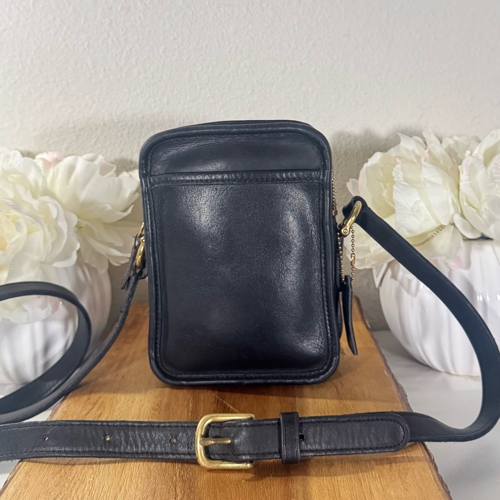 ❤️SoLDVintage Coach Black Kit Bag 9973 - Picture 7 of 10